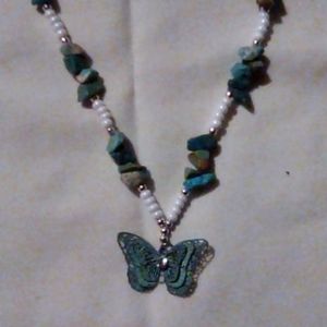 Native American Necklace and Earrings Set
